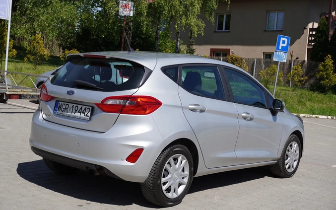 Ford Fiesta cena 38500 przebieg: 102000, rok produkcji 2019 z Katowice małe 301